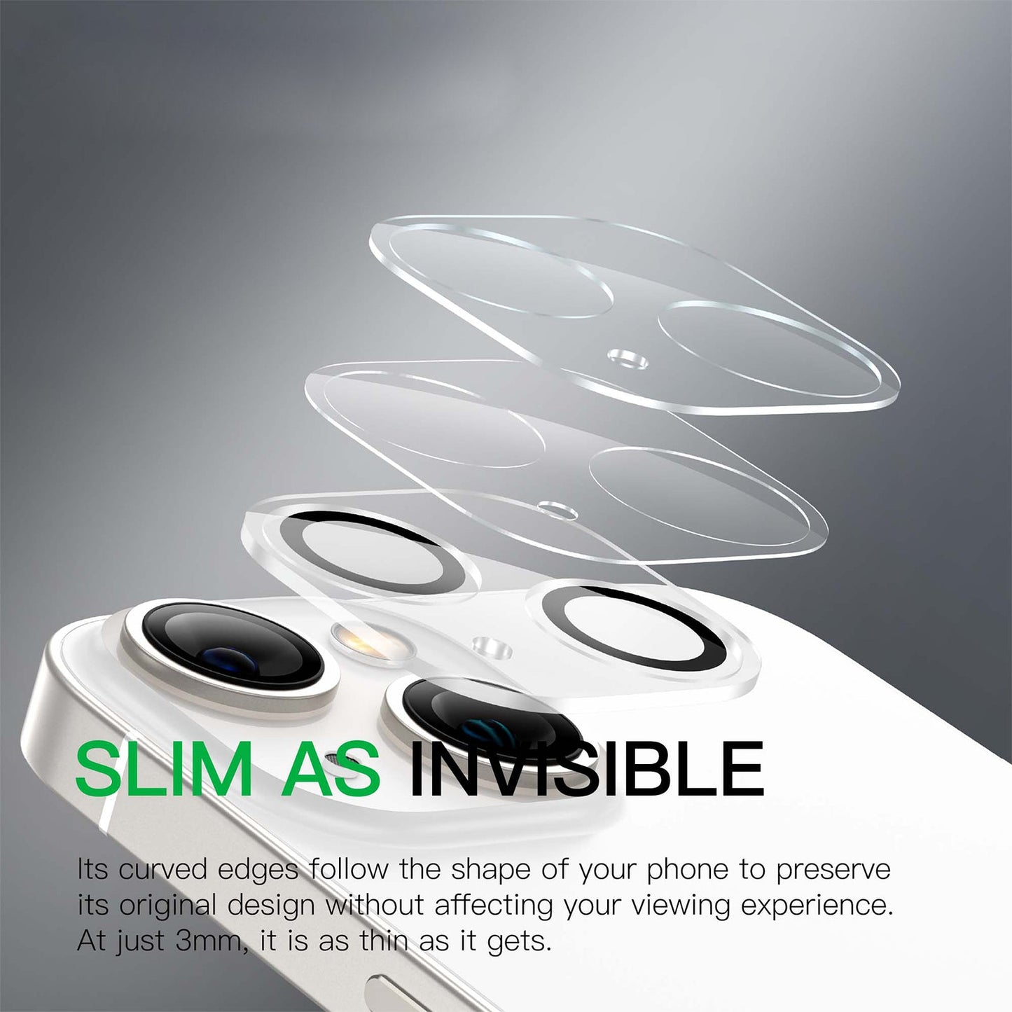 AMAZING THING IPHONE 15 SERIES 2023 PURE GLASS LENS PROTECTOR - ALAMAT