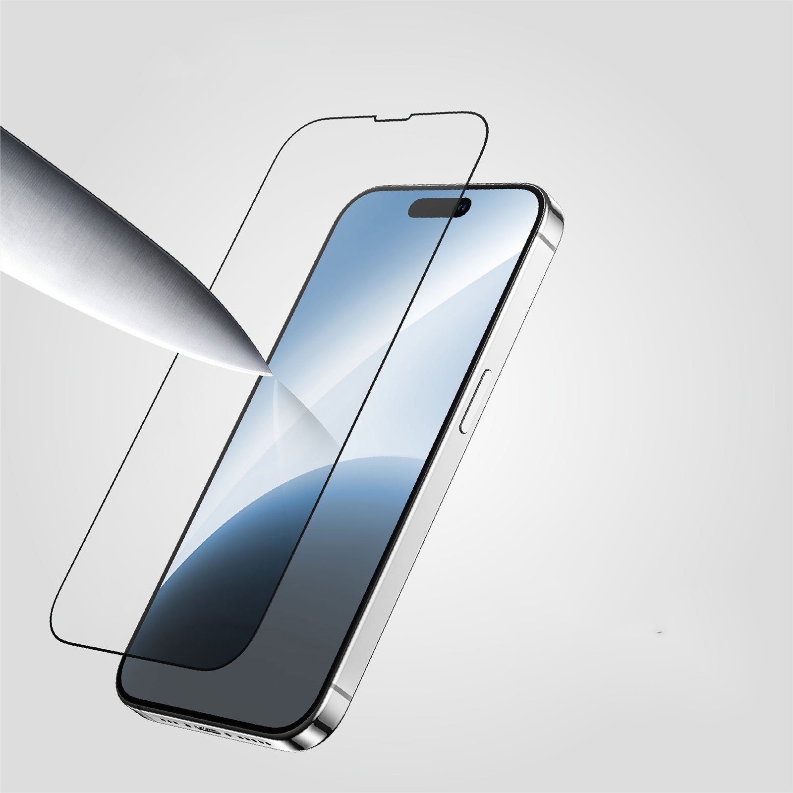 AMAZING THING IPHONE 15 SERIES 2023  2.75D FULLY COVERED RADIX CLEAR GLASS SCREEN PROTECTORS - ALAMAT