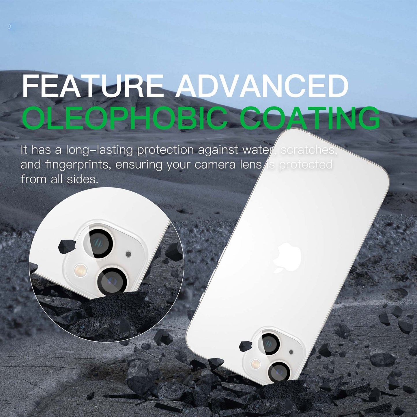 AMAZING THING IPHONE 15 SERIES 2023 PURE GLASS LENS PROTECTOR - ALAMAT