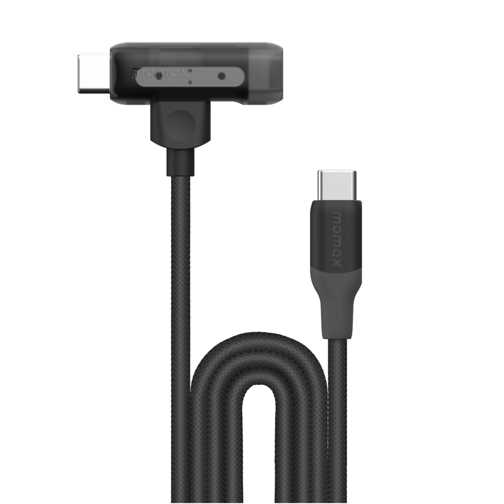 MOMAX 1-LINK FLOW DUO 2IN1 USB-C TO USB-C+LIGHTNING CABLE 1.5M - ALAMAT