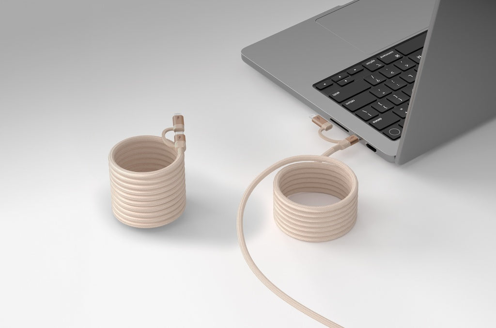 Momax Mag Link USB-C to C & Lightning Magnetic Cable 2m