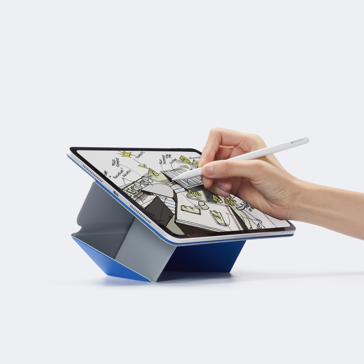 MOFT Dynamic Folio for iPad Mini 6 - 7gen - Cement