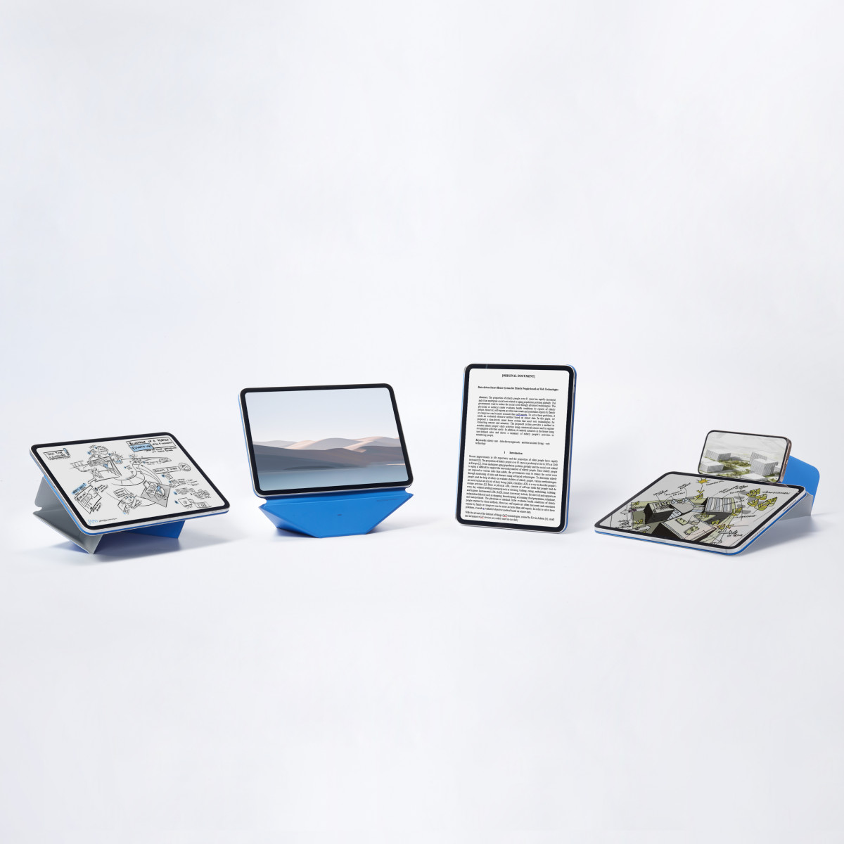 MOFT Dynamic Folio for iPad Mini 6 - 7gen - Cement