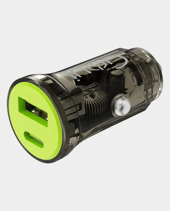 Goui Auto PD - Car Charger I 2 Ports I 30W - Transparent - Best Buy Tech