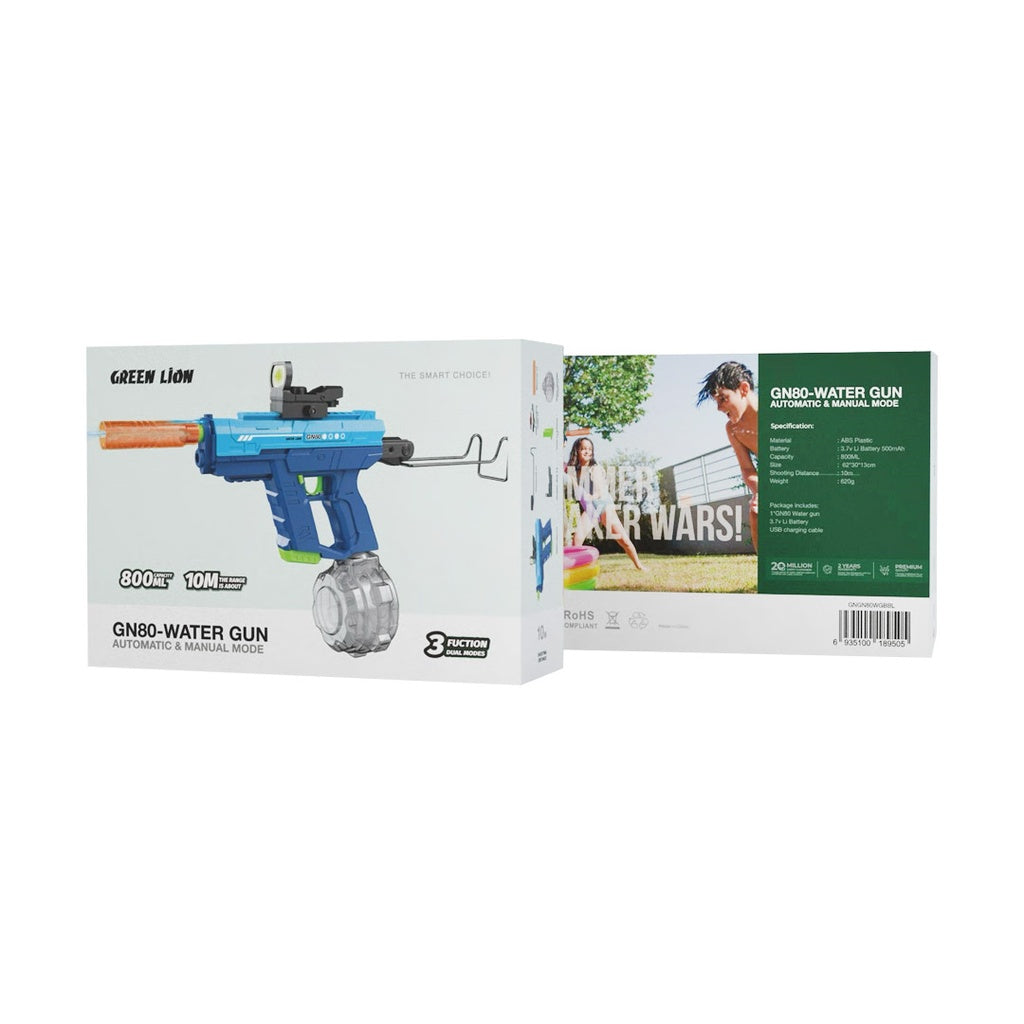 GREEN LION GN80- WATER GUN AUTOMATIC & MANUAL MODE (GN80) - Best Buy Tech