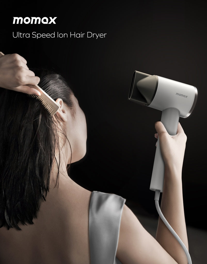 MOMAX ULTRA HAIR ULTRA-SPEED ION HAIR DRYER - Best Buy Tech