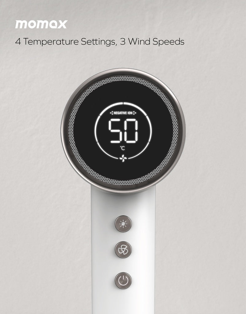 MOMAX ULTRA HAIR ULTRA-SPEED ION HAIR DRYER - Best Buy Tech