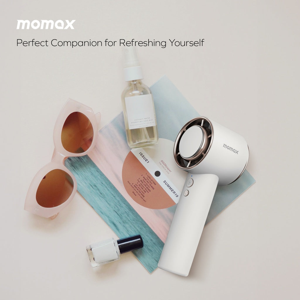 MOMAX ULTRA FREEZE PORTABLE ICY COOLING FAN - Best Buy Tech