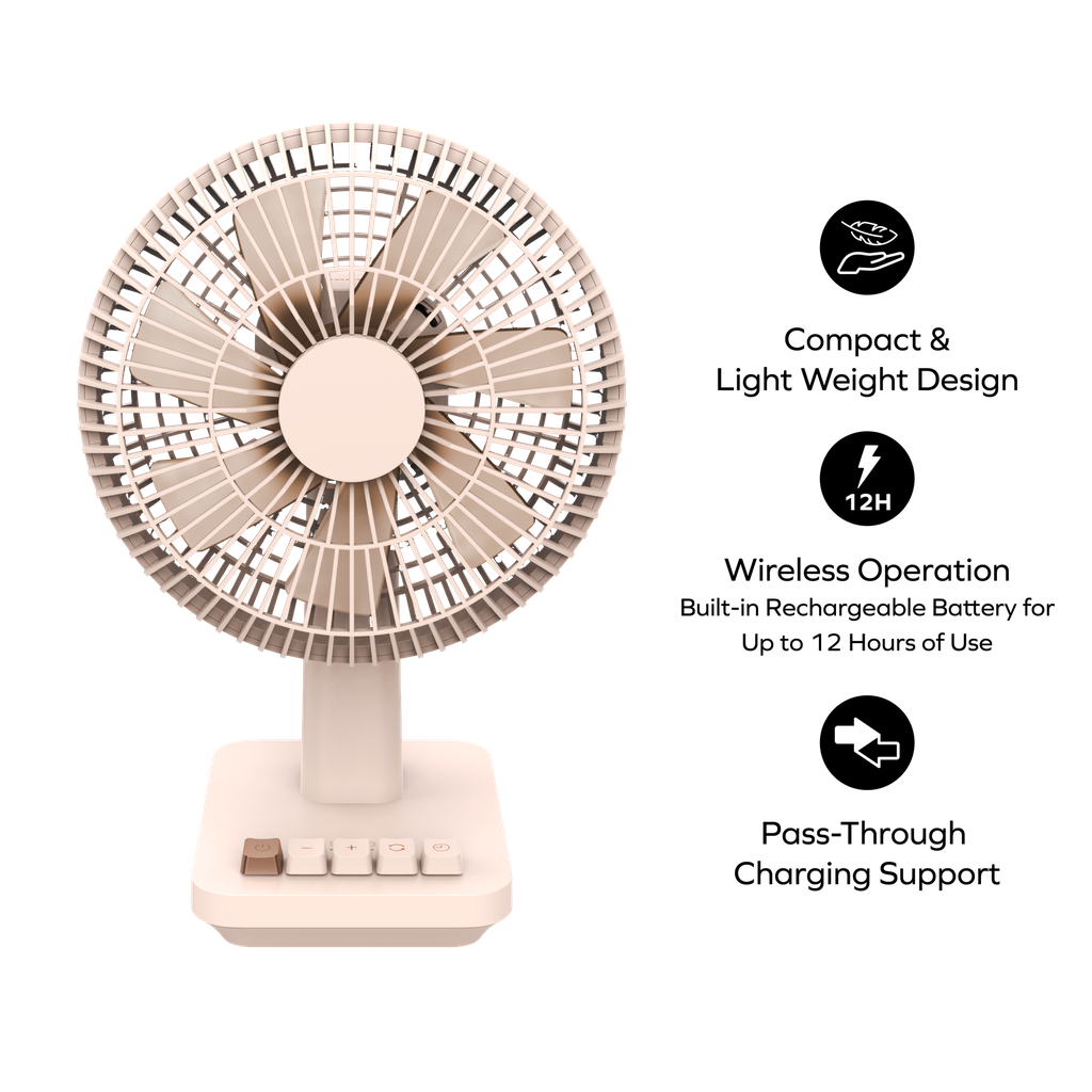 MOMAX 1°POD MINI DESKTOP FAN