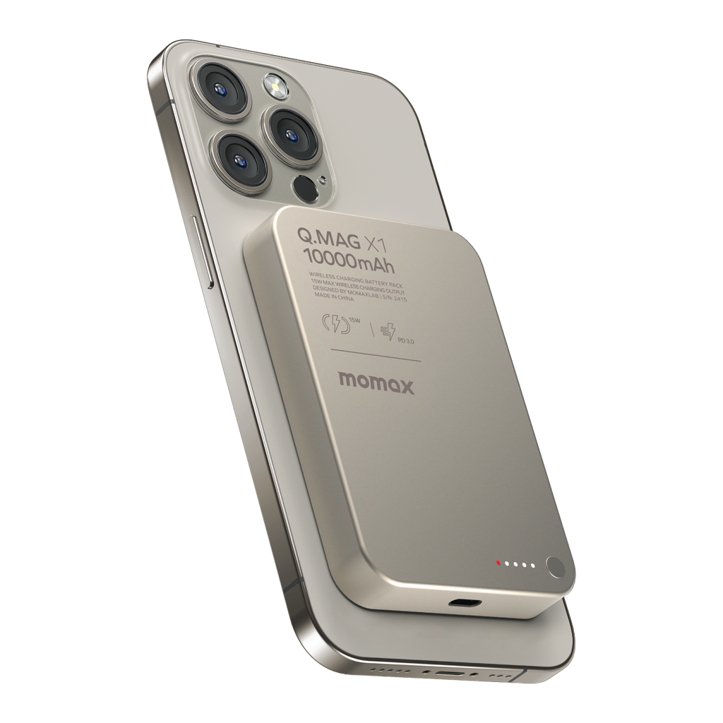 MOMAX Q.MAG X1 10000mAh GEN2 15W MAGSAFE WIRELESS POWER - Best Buy Tech