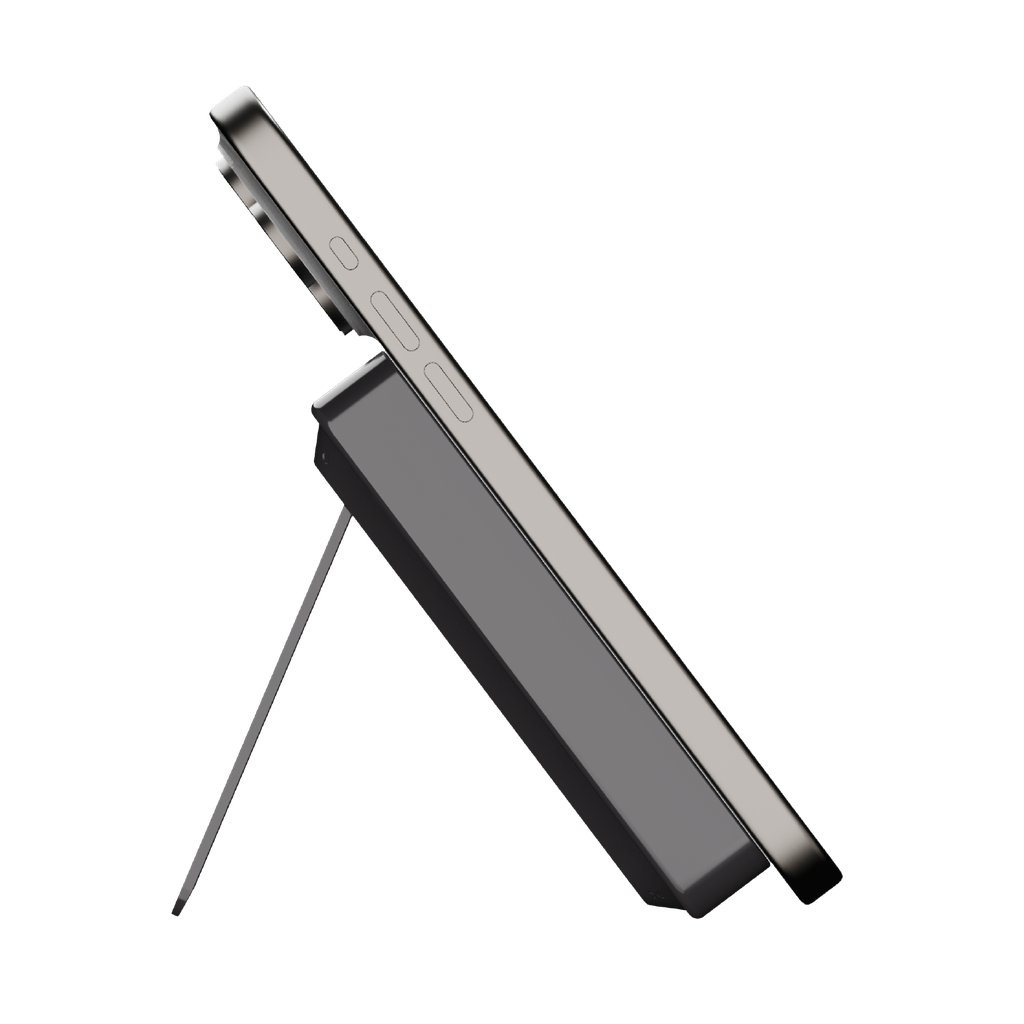 MOMAX 1-POWER X PRO+ 10000mAh MAGNETIC WIRELESS POWER BANK WITH STAND AND BUILT-IN USB-C CABLE - Best Buy Tech