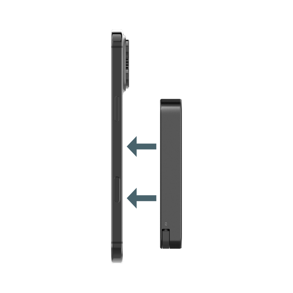 Momax 1-power F.pass+ 10000mah Power Bank With Built-in Cable & Magnetic Attachment