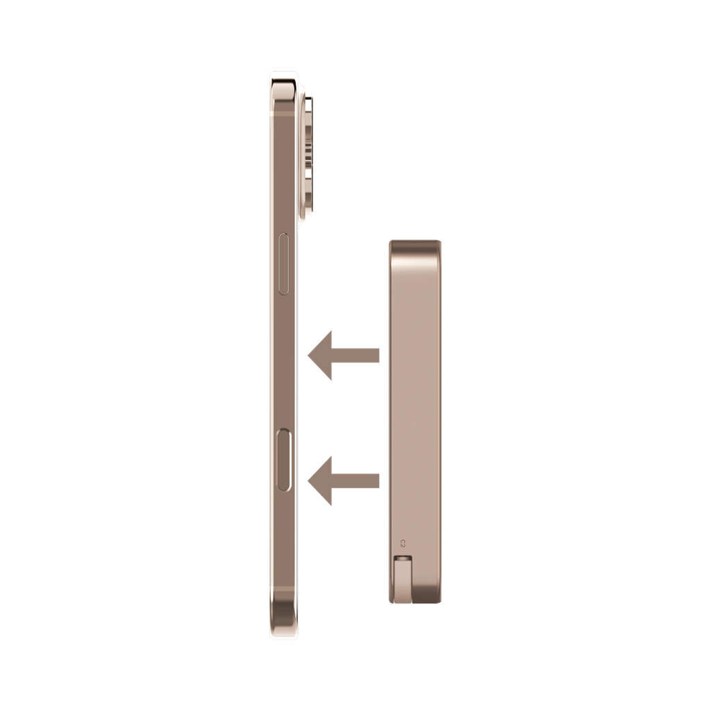 Momax 1-power F.pass+ 10000mah Power Bank With Built-in Cable & Magnetic Attachment