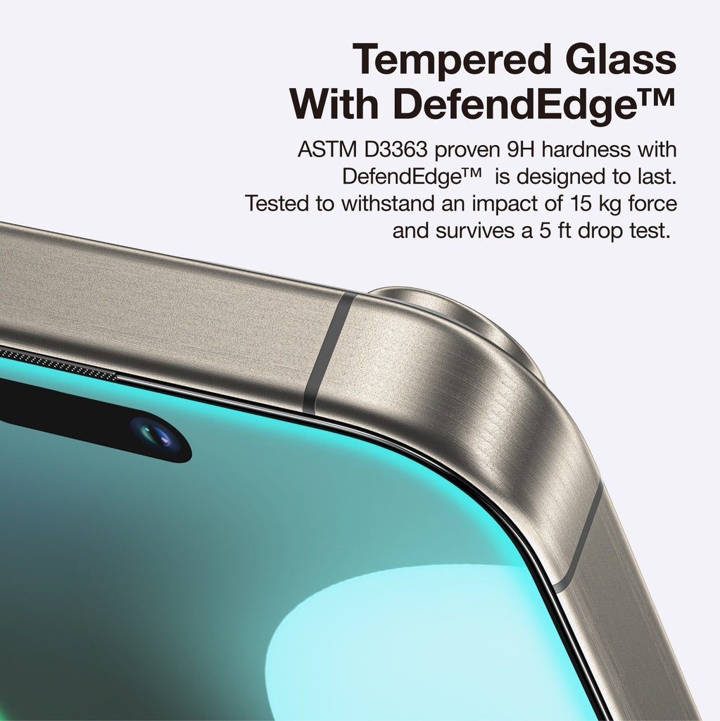 AMAZING THING IPHONE 16 SERIES 2.75D FULLY COVERED DUST FILTER TITAN GLASS CLEAR - Best Buy Tech