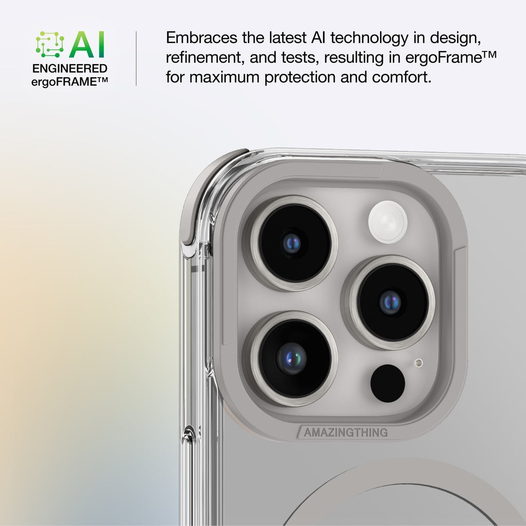 AMAZINGTHING OMNI MAGSAFE DROP PROOF CASE FOR IPHONE 16 SERIES - GREY - Best Buy Tech