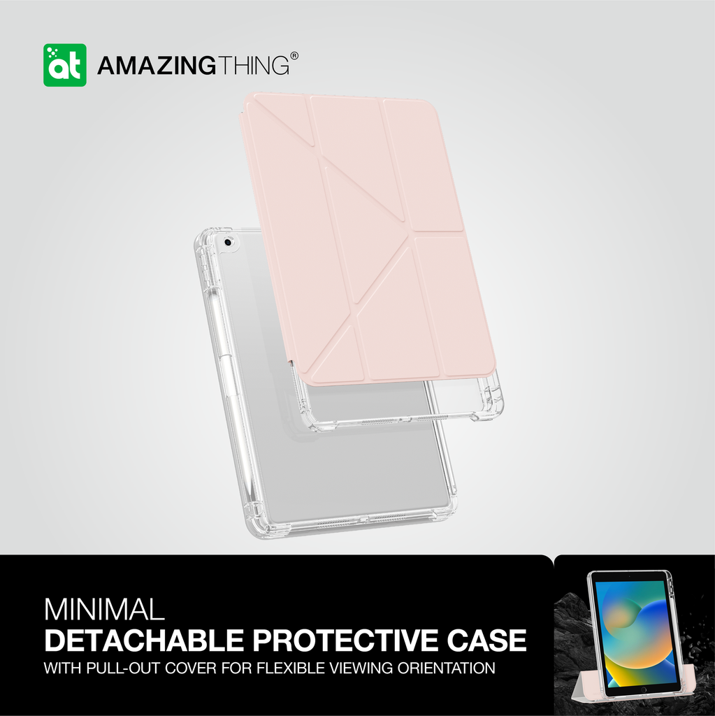 AMAZING THING MINIMAL DETACHABLE PROTECTIVE CASE IPAD AIR 10.9 INCHES - ALAMAT