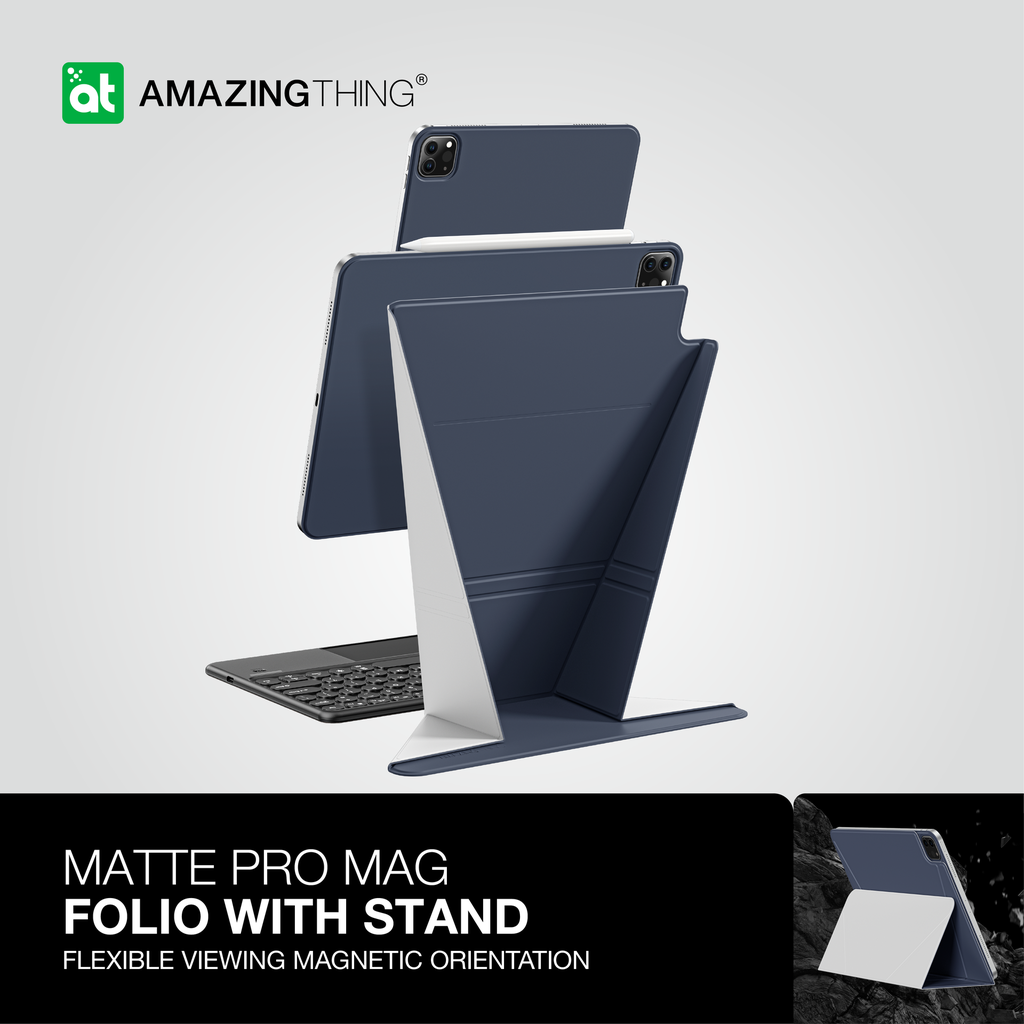 AMAZING THING MATTE PRO MAG FOLIO CASE WITH STAND FOR IPAD 12.9'' - ALAMAT