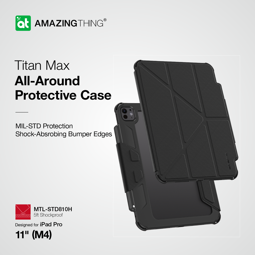 Amazingthing Titan Max Folio for Ipad Pro 11 (M4) 2024