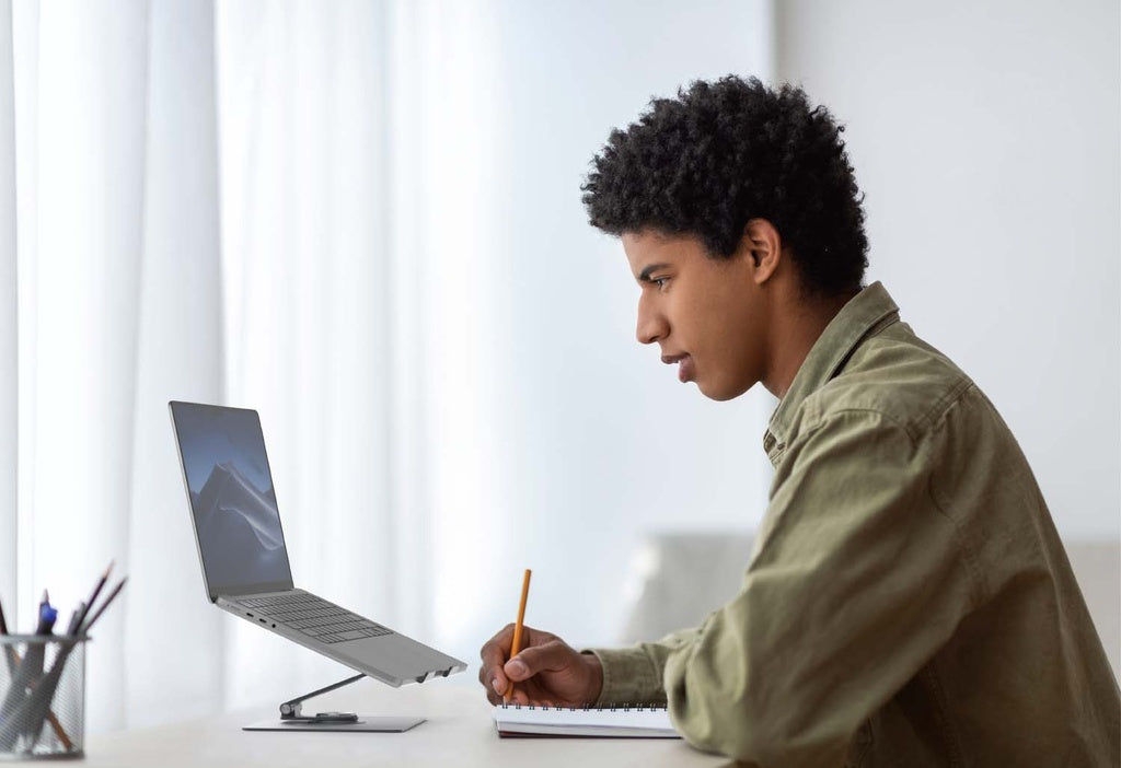 MOMAX FOLD STAND ROTATABLE LAPTOP STAND - ALAMAT