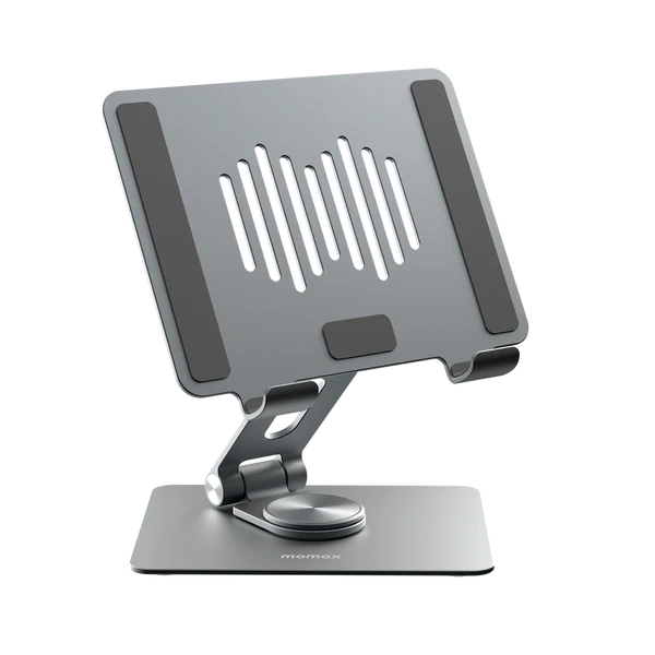 MOMAX ROTATABLE TABLET FOLD STAND-(KH8E) - Best Buy Tech