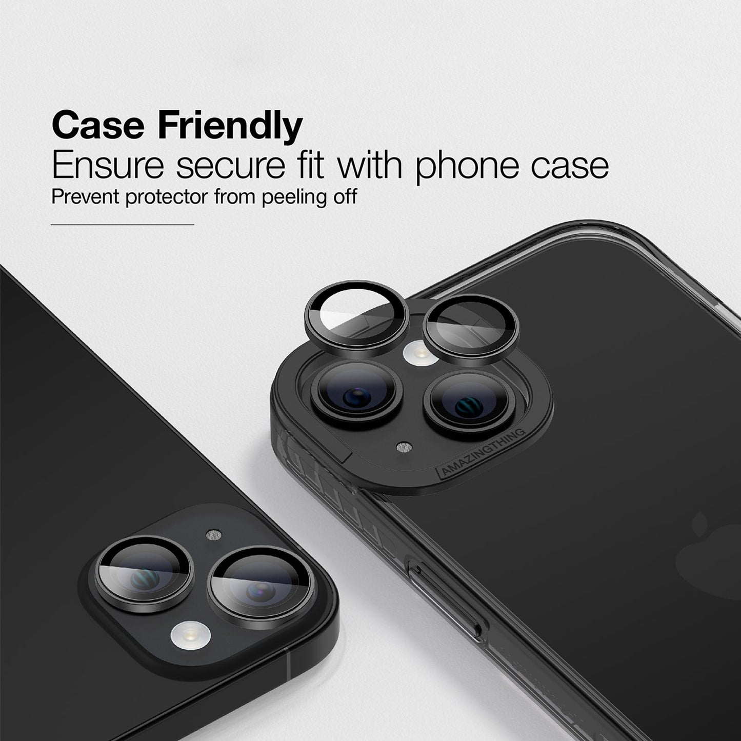 AMAZING THING IPHONE 15 6.1/6.7 2023 AR 2 LENS GLASS - ALAMAT