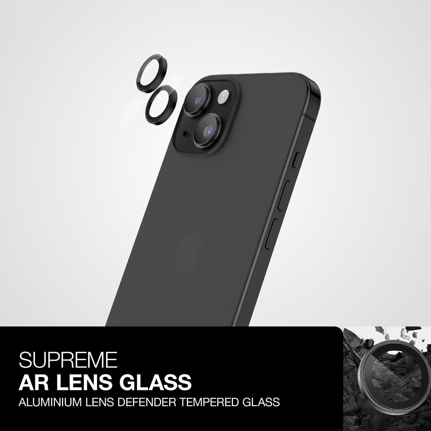 AMAZING THING IPHONE 15 6.1/6.7 2023 AR 2 LENS GLASS - ALAMAT