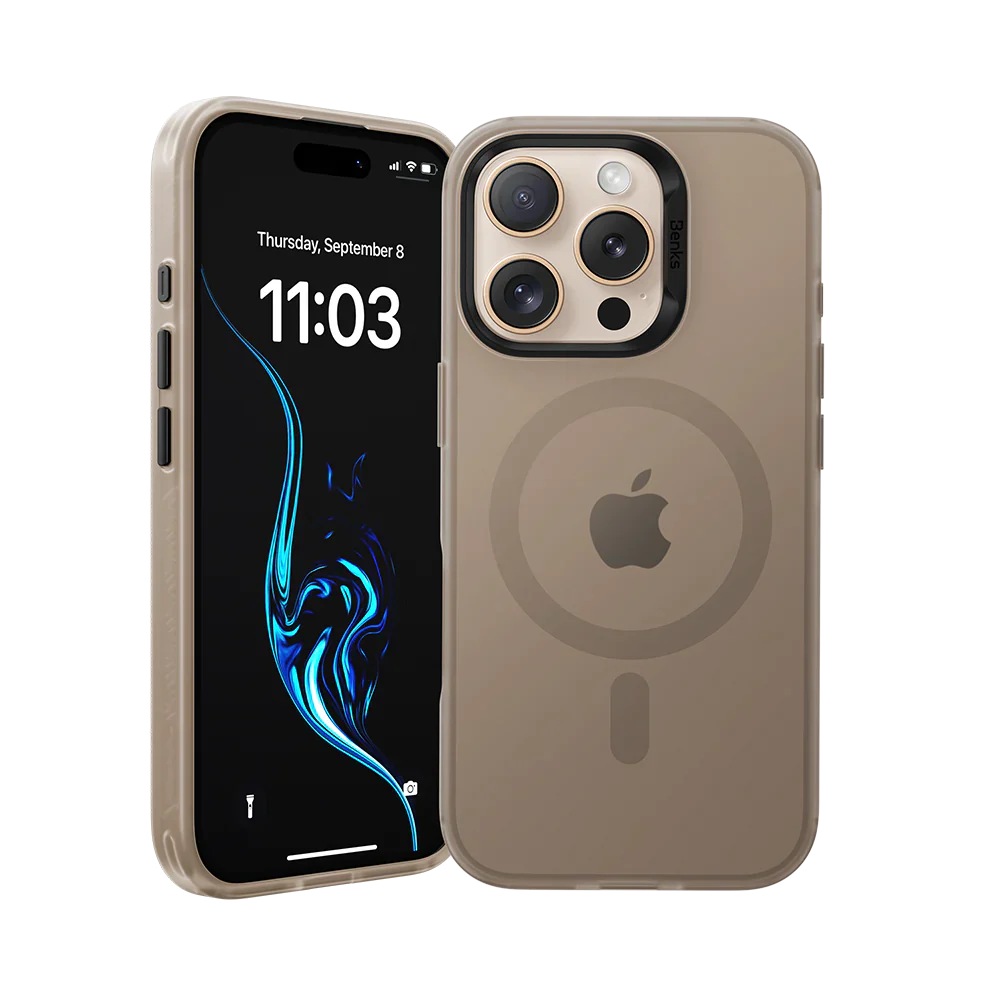 Benks Magnetic Lucid Armor Protective Case iP16 Series Golden - Best Buy Tech