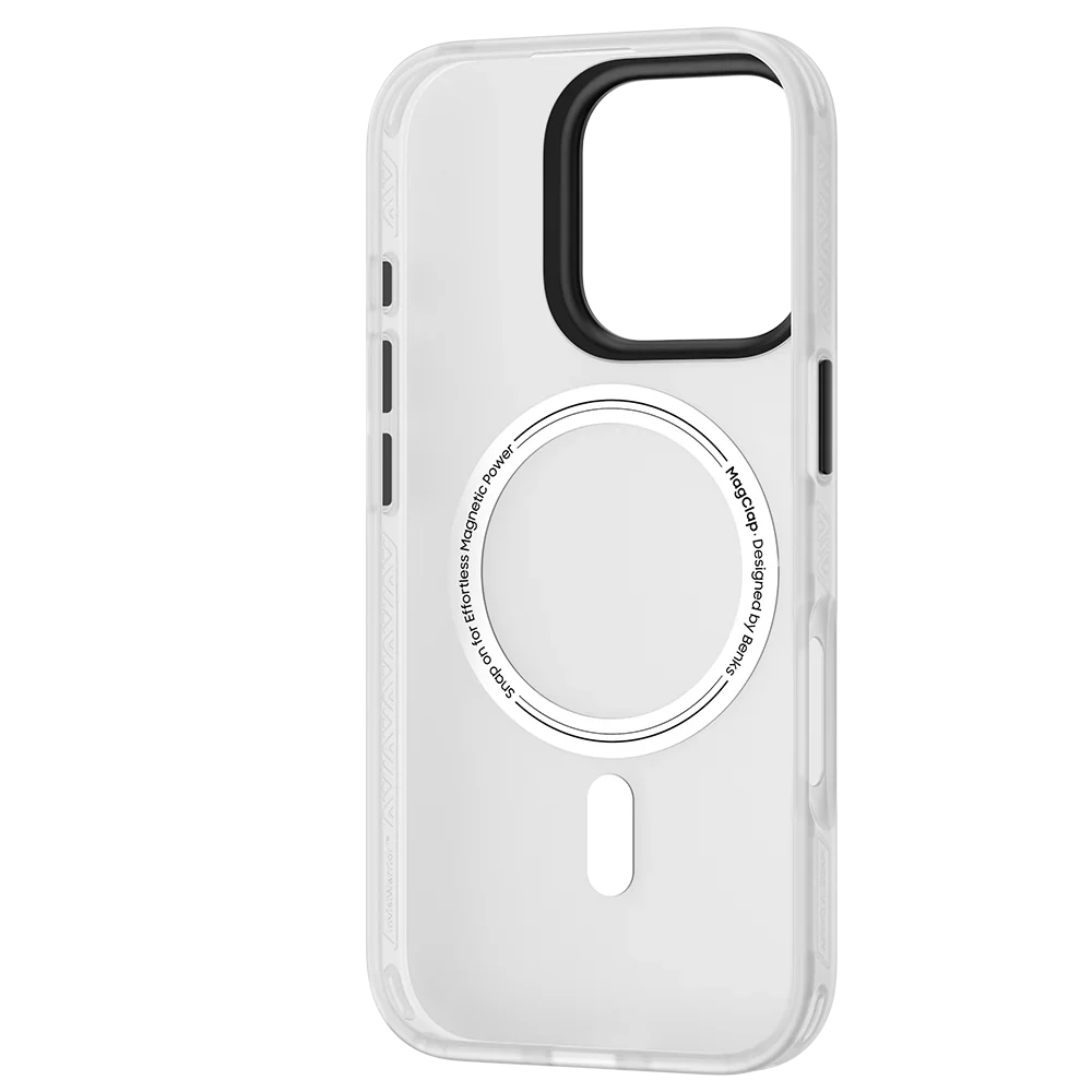 Benks Lucid Armor Magnetic Case White - Best Buy Tech
