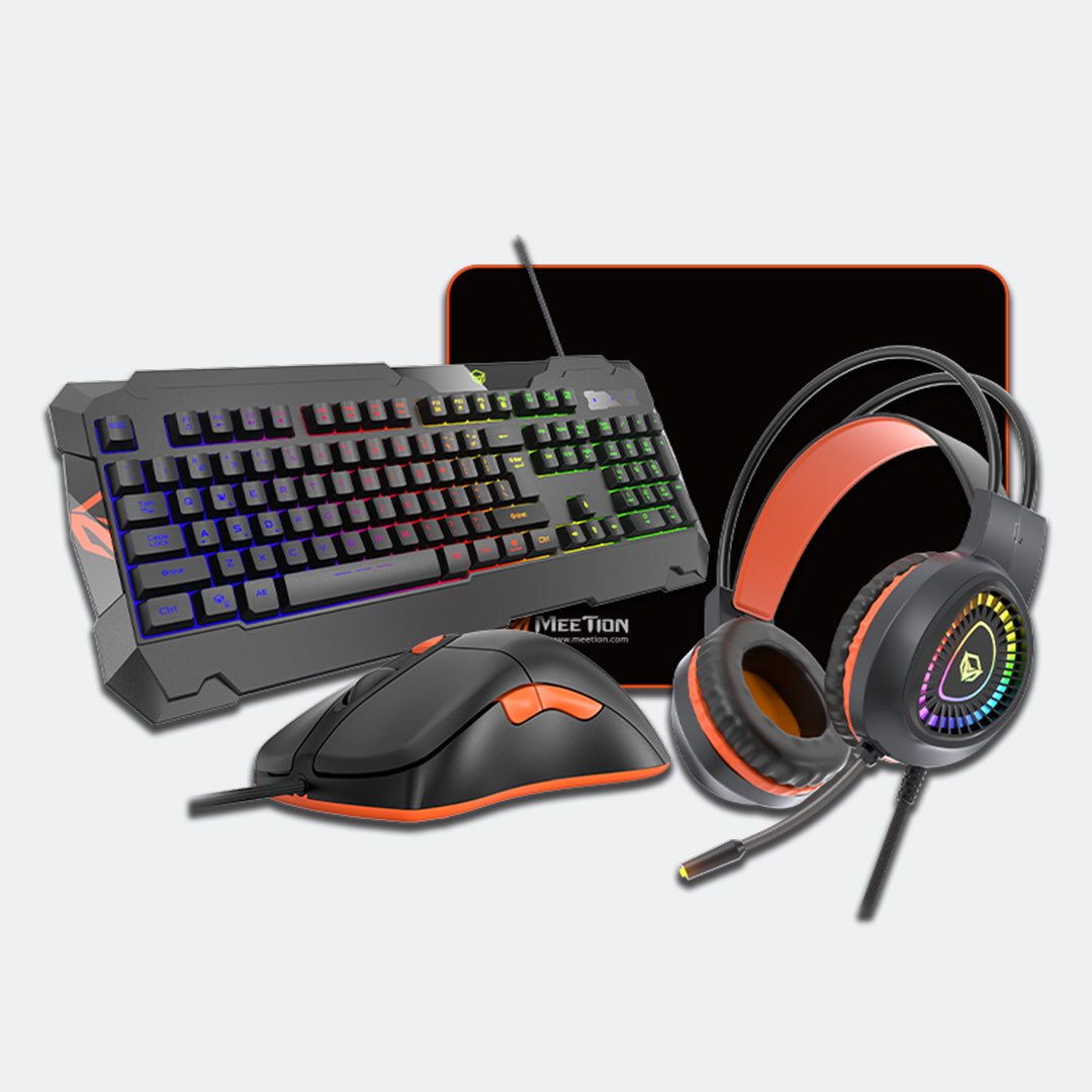 Meetion MT-C505 4 in 1 Gaming Mouse, Keyboard and Headset Combo with Mouse Pad - Best Buy Tech