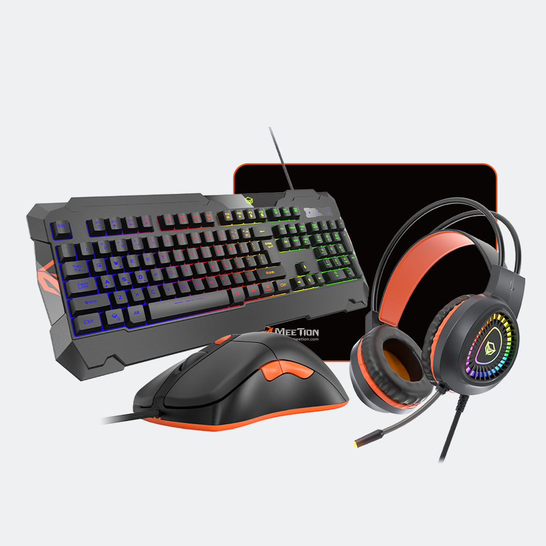 Meetion MT-C505 4 in 1 Gaming Mouse, Keyboard and Headset Combo with Mouse Pad - Best Buy Tech