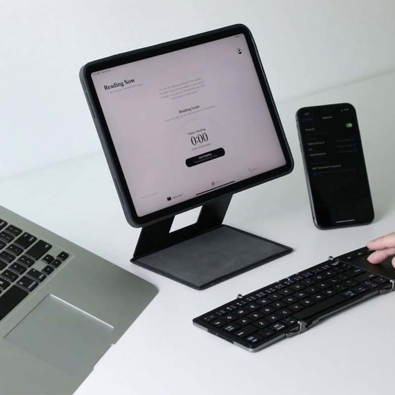 MOFT Tri-Folding Bluetooth Keyboard with Touchpad - ALAMAT
