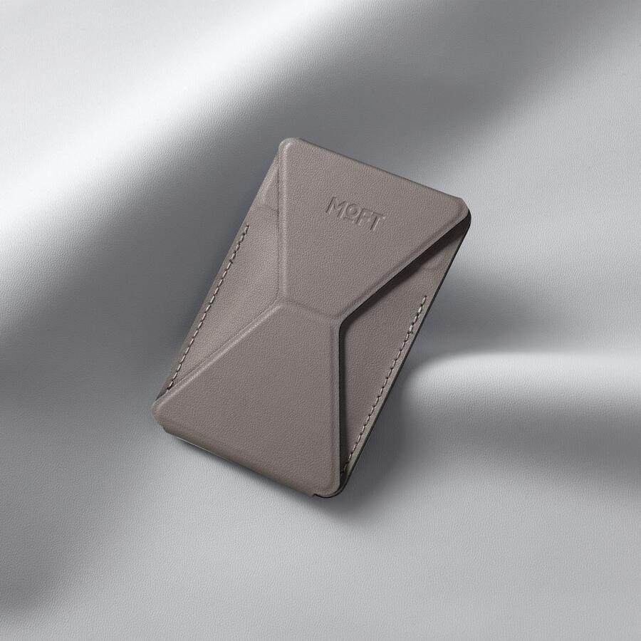 Moft Adhesive Invisible Phone Stand & Wallet (MOVAS) - Taupe - Best Buy Tech