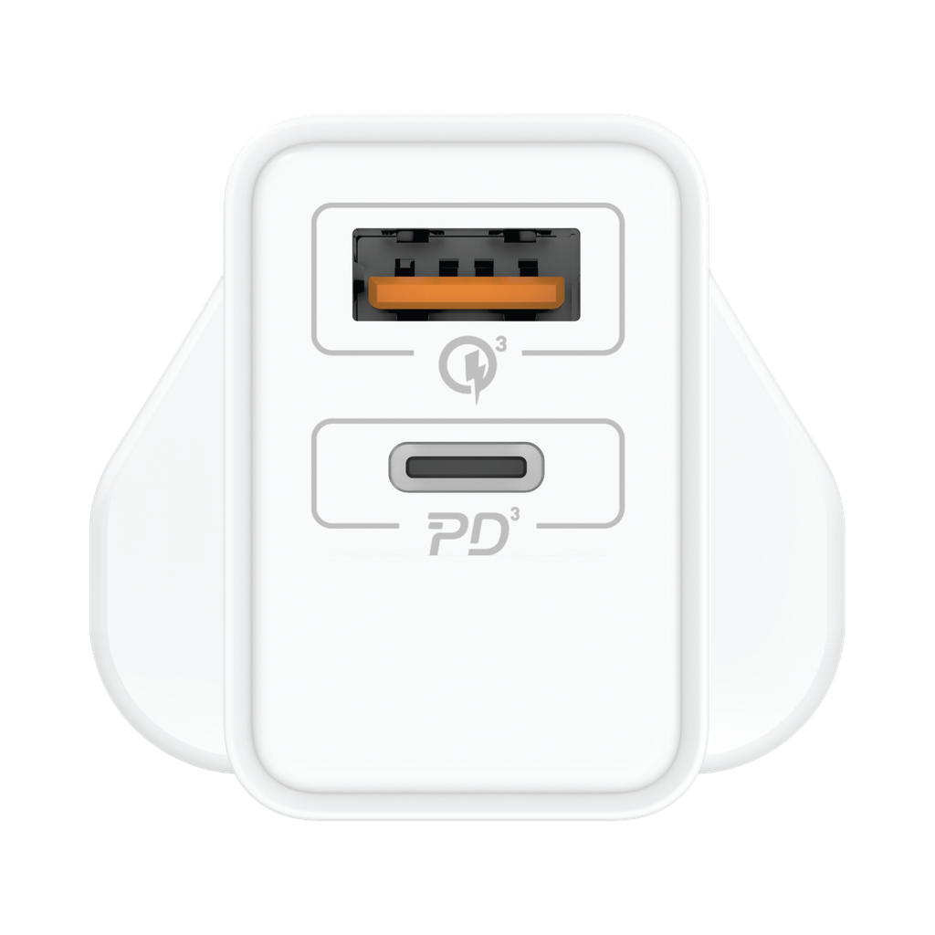 MOMAX ONEPLUG 2-PORT 25W WALL CHARGER - ALAMAT