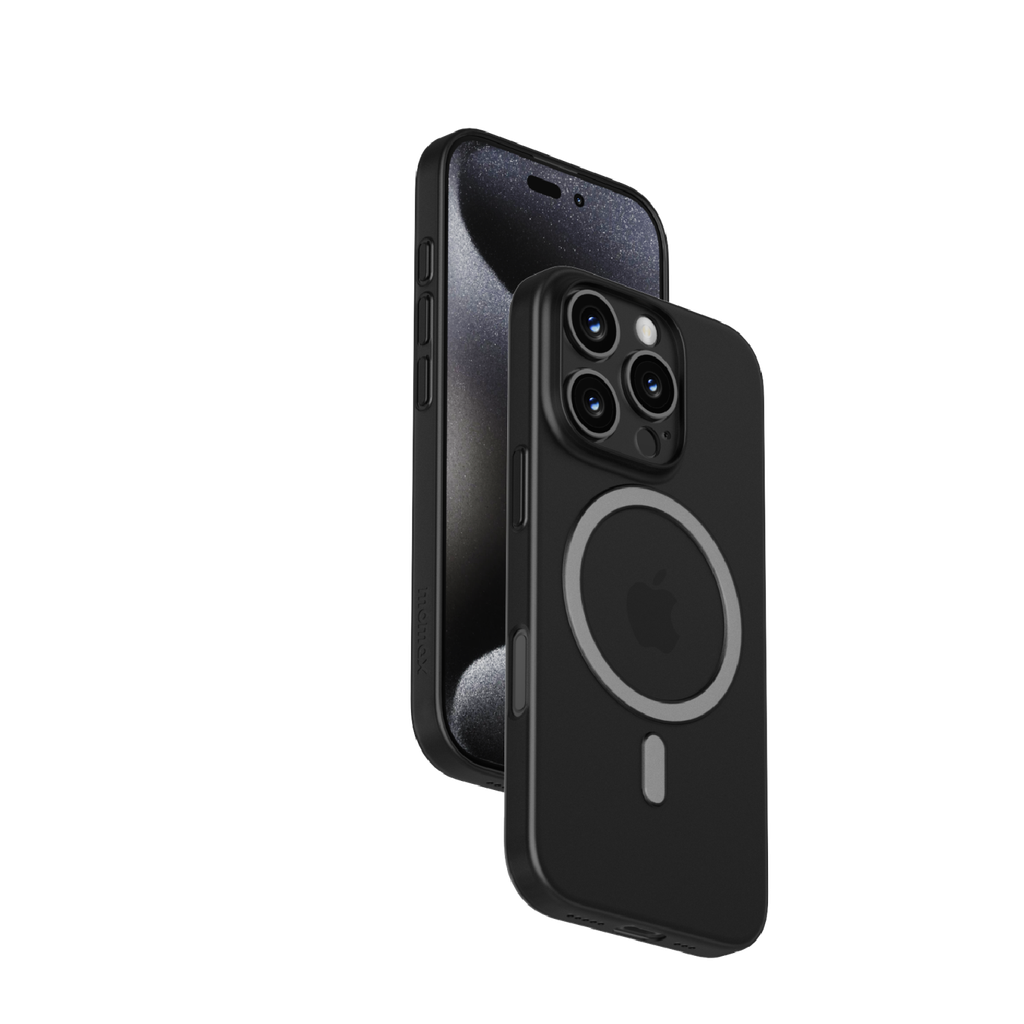 MOMAX ULTRATHIN LITE MAGNETIC CASE FOR IPHONE 16 SERIES - BLACK - Best Buy Tech