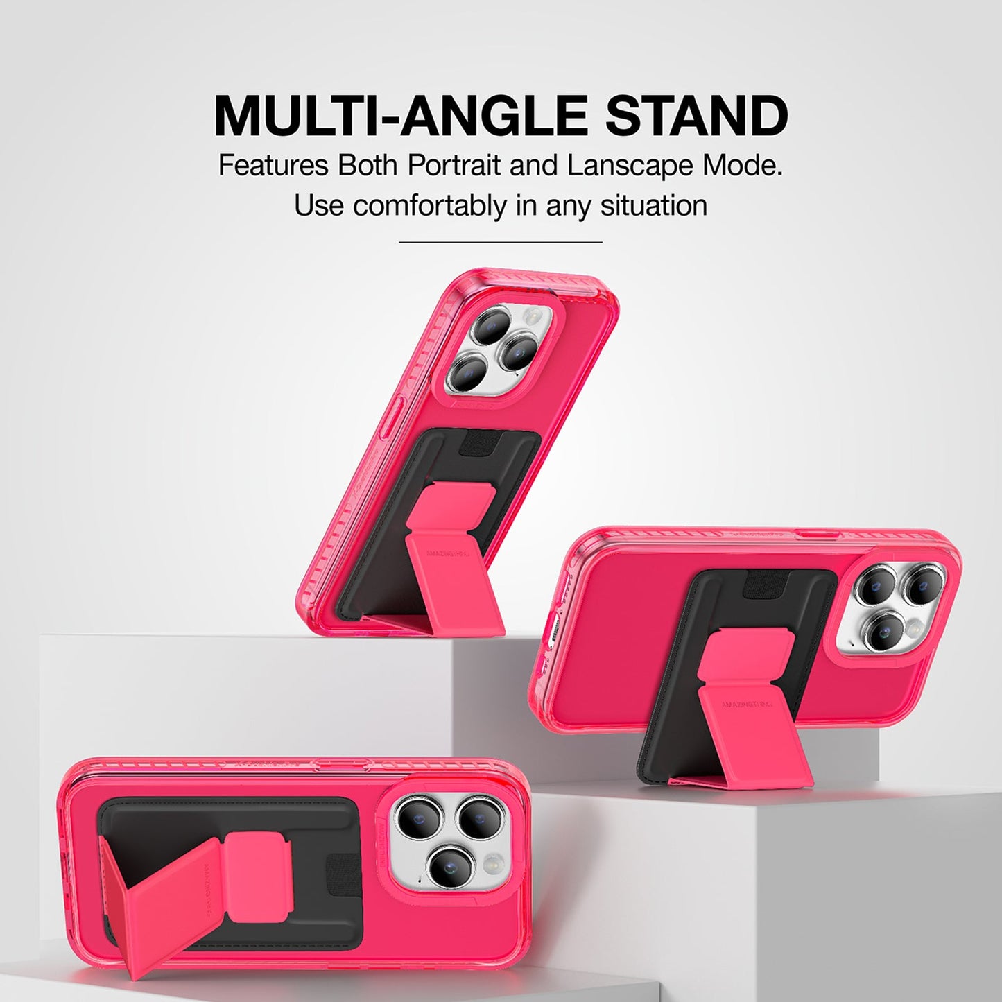 AMAZING THING TITAN PRO MAG WALLET DROP PROOF CASE FOR IPHONE 15 6.1 PRO 2023 - ALAMAT