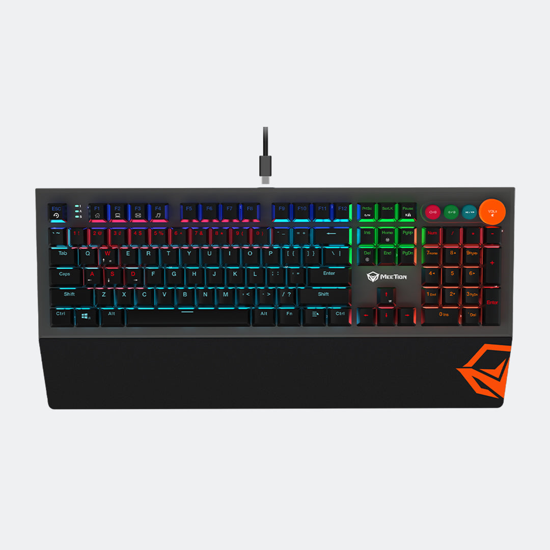 Meetion MT-MK500 Colorful Backlight Mechanical Gaming Keyboard - Best Buy Tech