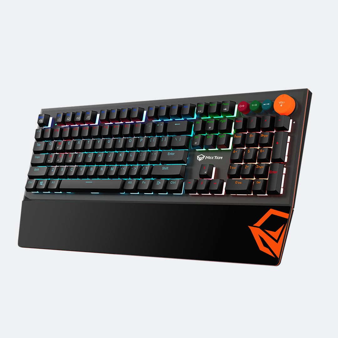 Meetion MT-MK500 Colorful Backlight Mechanical Gaming Keyboard - Best Buy Tech