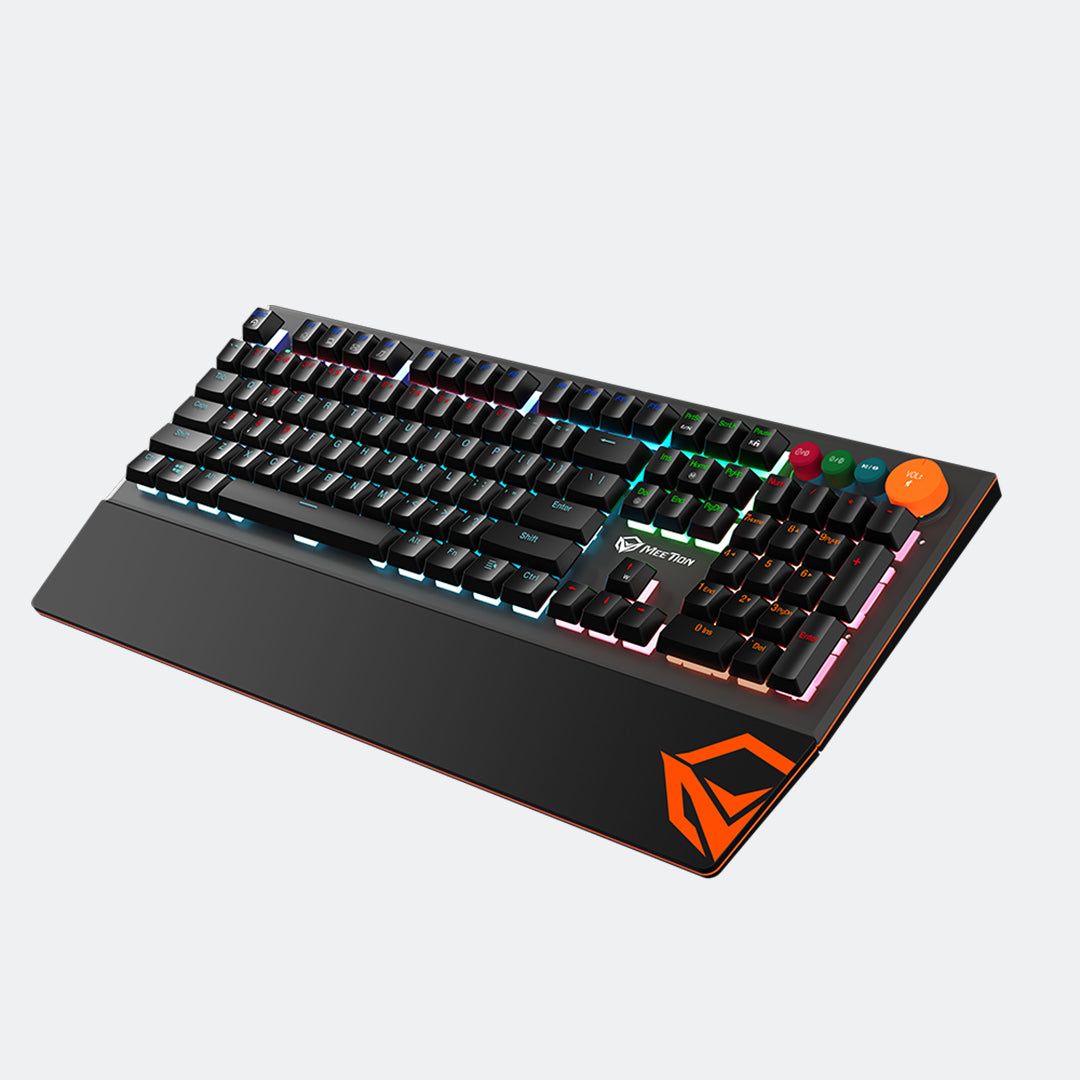 Meetion MT-MK500 Colorful Backlight Mechanical Gaming Keyboard - Best Buy Tech