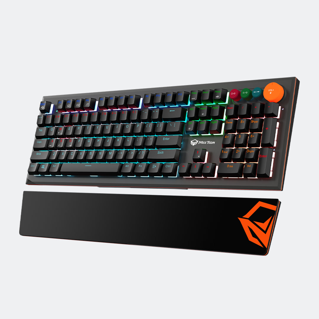 Meetion MT-MK500 Colorful Backlight Mechanical Gaming Keyboard - Best Buy Tech