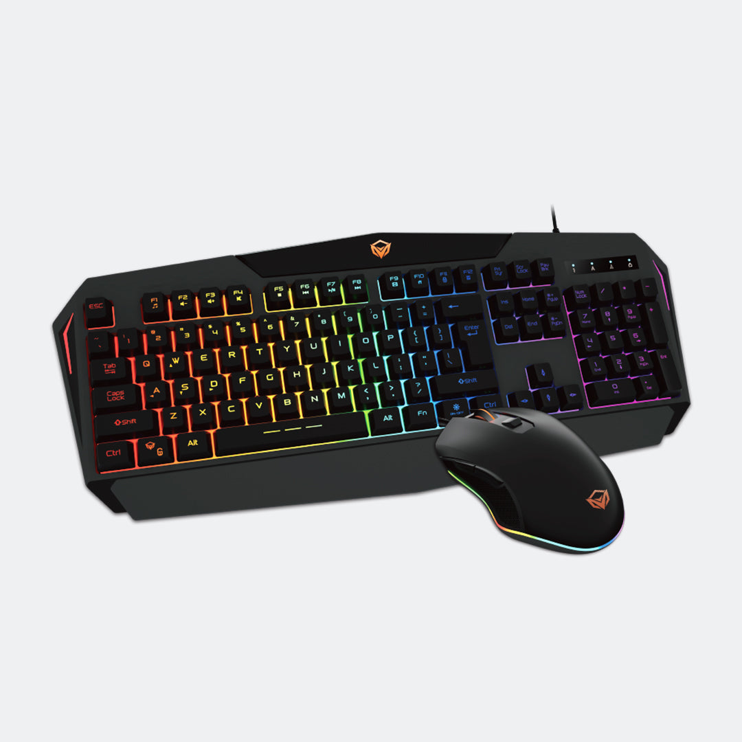 Meetion MT-C510 Backlit Rainbow Gaming Keyboard and Mouse Combo - Best Buy Tech