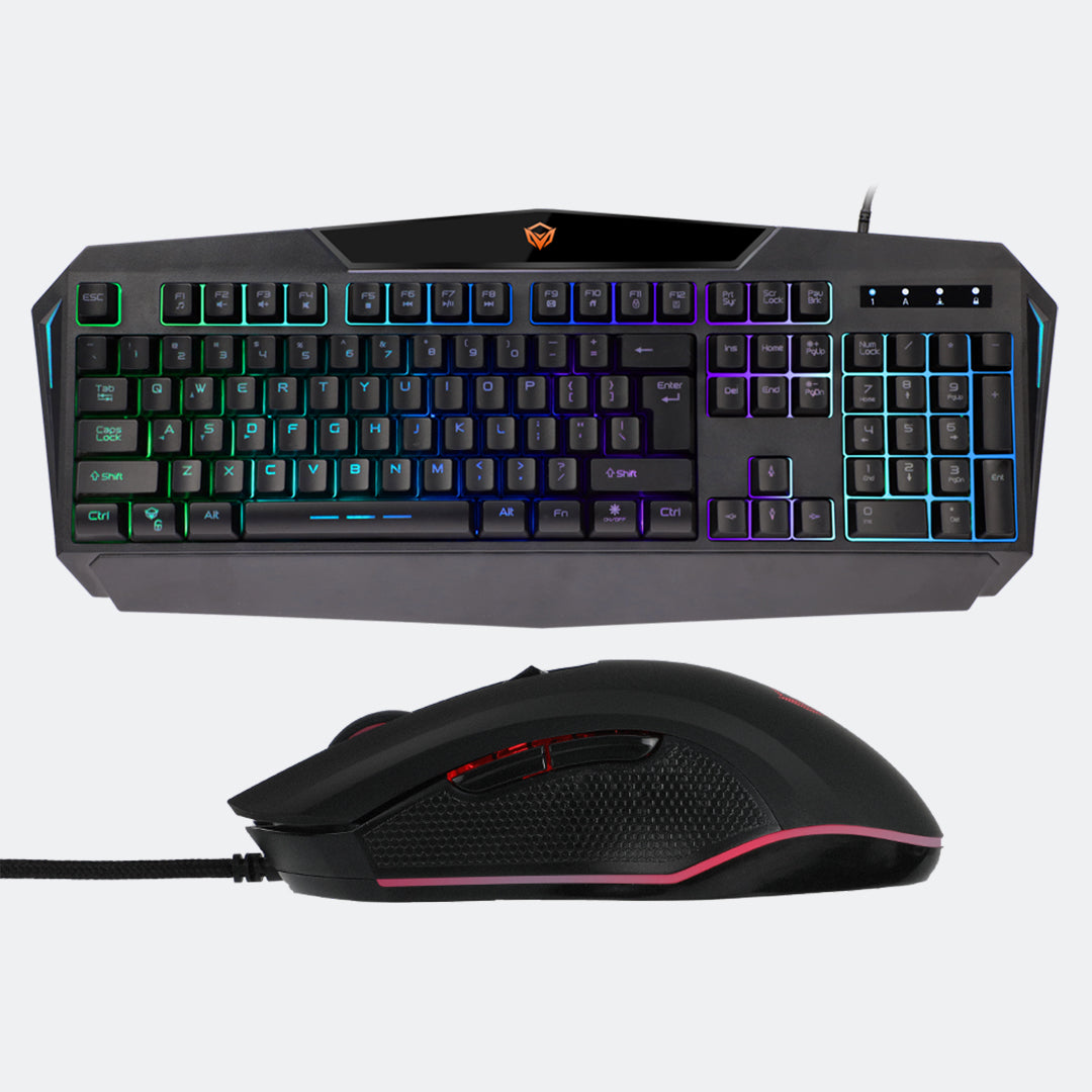 Meetion MT-C510 Backlit Rainbow Gaming Keyboard and Mouse Combo - Best Buy Tech