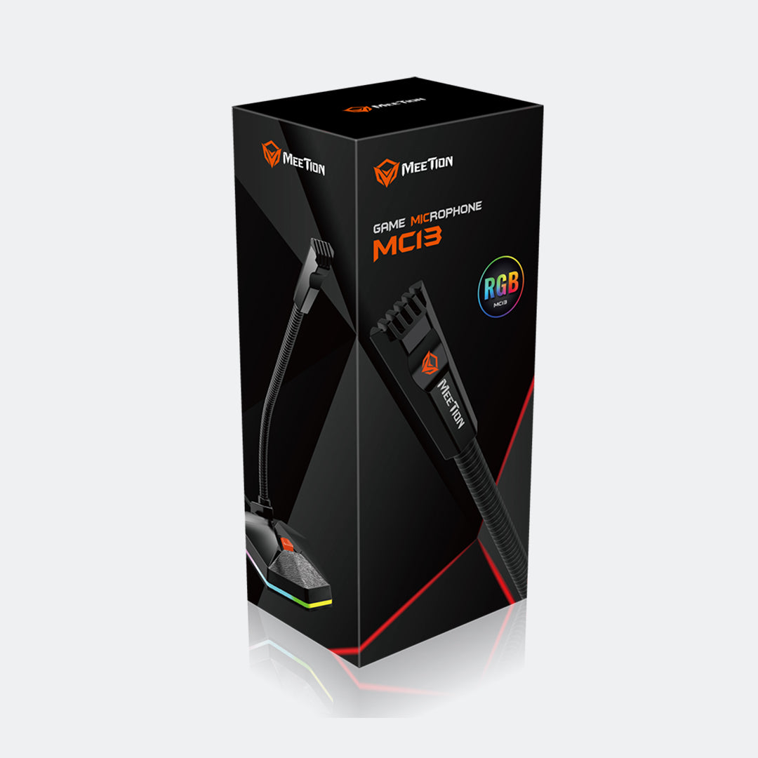 Meetion MT- MC13 RGB Gooseneck Gaming Microphone - Best Buy Tech