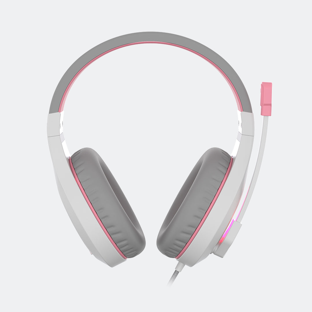Meetion MT-HP021 Stereo Gaming Headset | White Pink | Backlit - Best Buy Tech