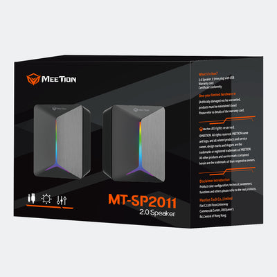Meetion MT-SP2011 Gaming Stereo Desktop Speakers - Best Buy Tech