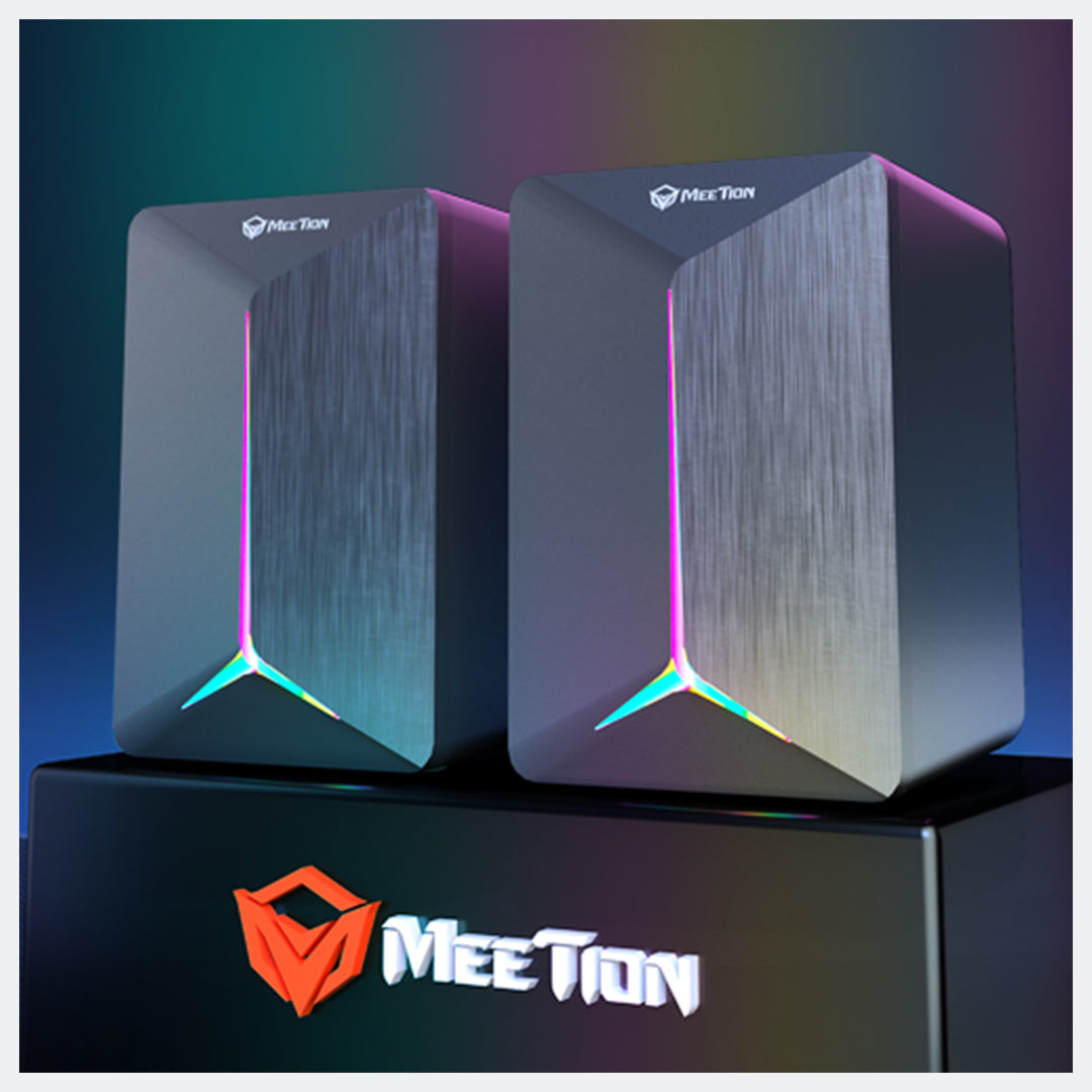 Meetion MT-SP2011 Gaming Stereo Desktop Speakers - Best Buy Tech