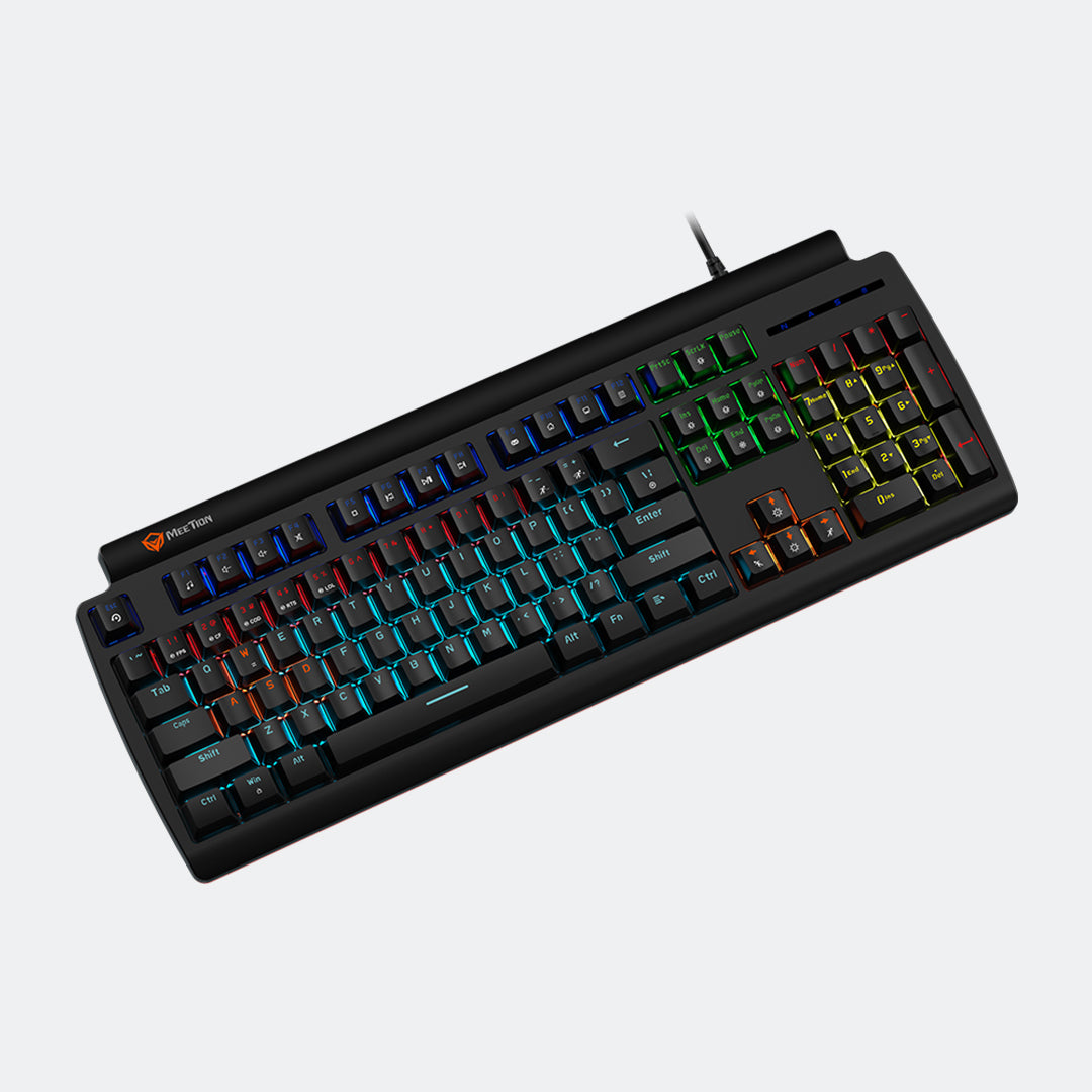 Meetion MT- MK600MX Rainbow Backlight Mechanical Gaming Keyboard - Best Buy Tech