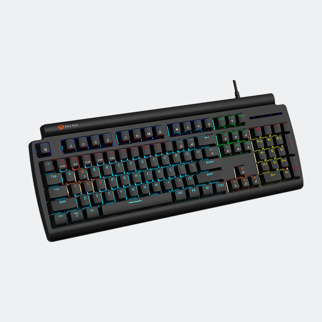 Meetion MT- MK600MX Rainbow Backlight Mechanical Gaming Keyboard - Best Buy Tech