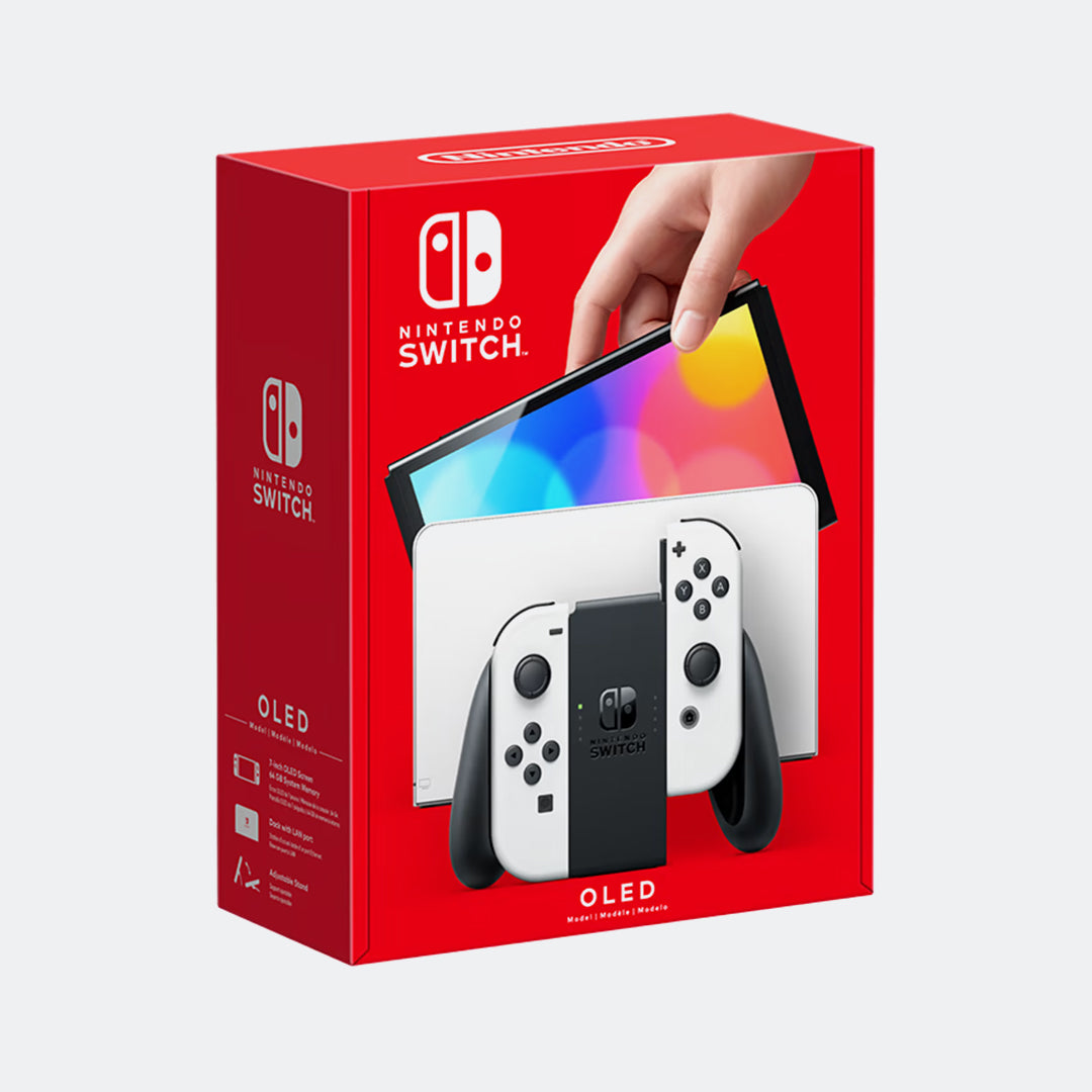 Nintendo Switch OLED Model 64GB - White - Best Buy Tech