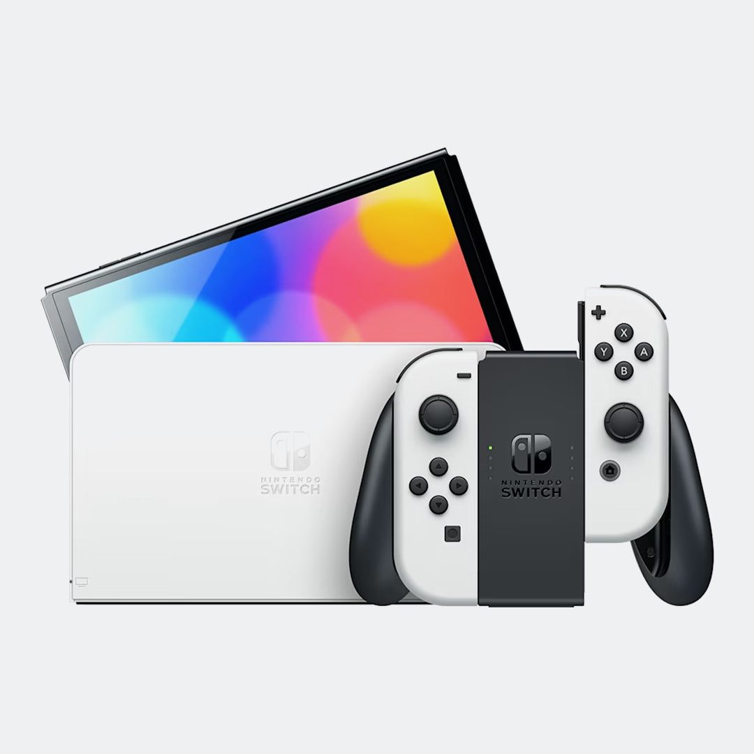 Nintendo Switch OLED Model 64GB - White - Best Buy Tech