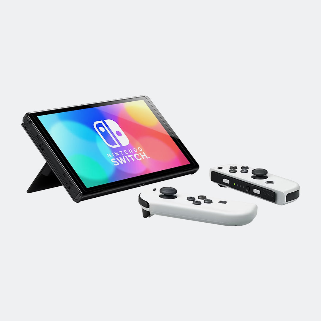 Nintendo Switch OLED Model 64GB - White - Best Buy Tech